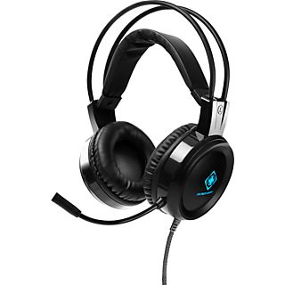 DELTACO DH110 - Cuffie da gaming, Nero