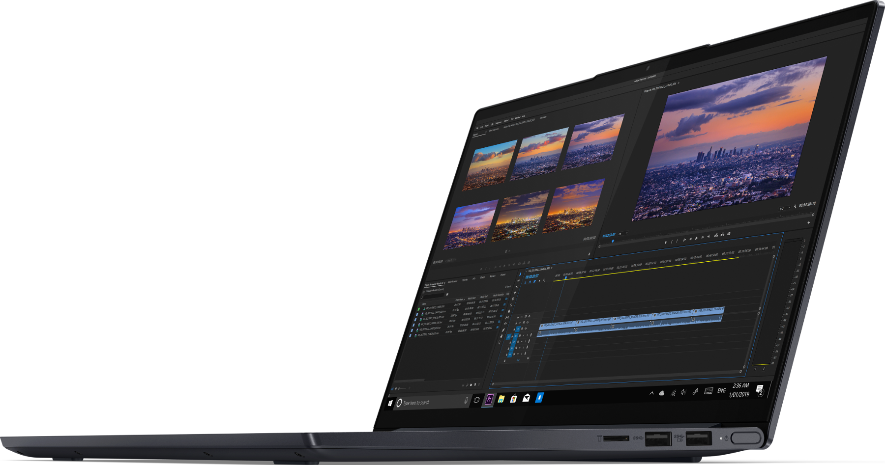 LENOVO-YOGA Yoga Slim 7i 14ITL05 - Notebook (14 ", 512 GB SSD, Schiefergrau)