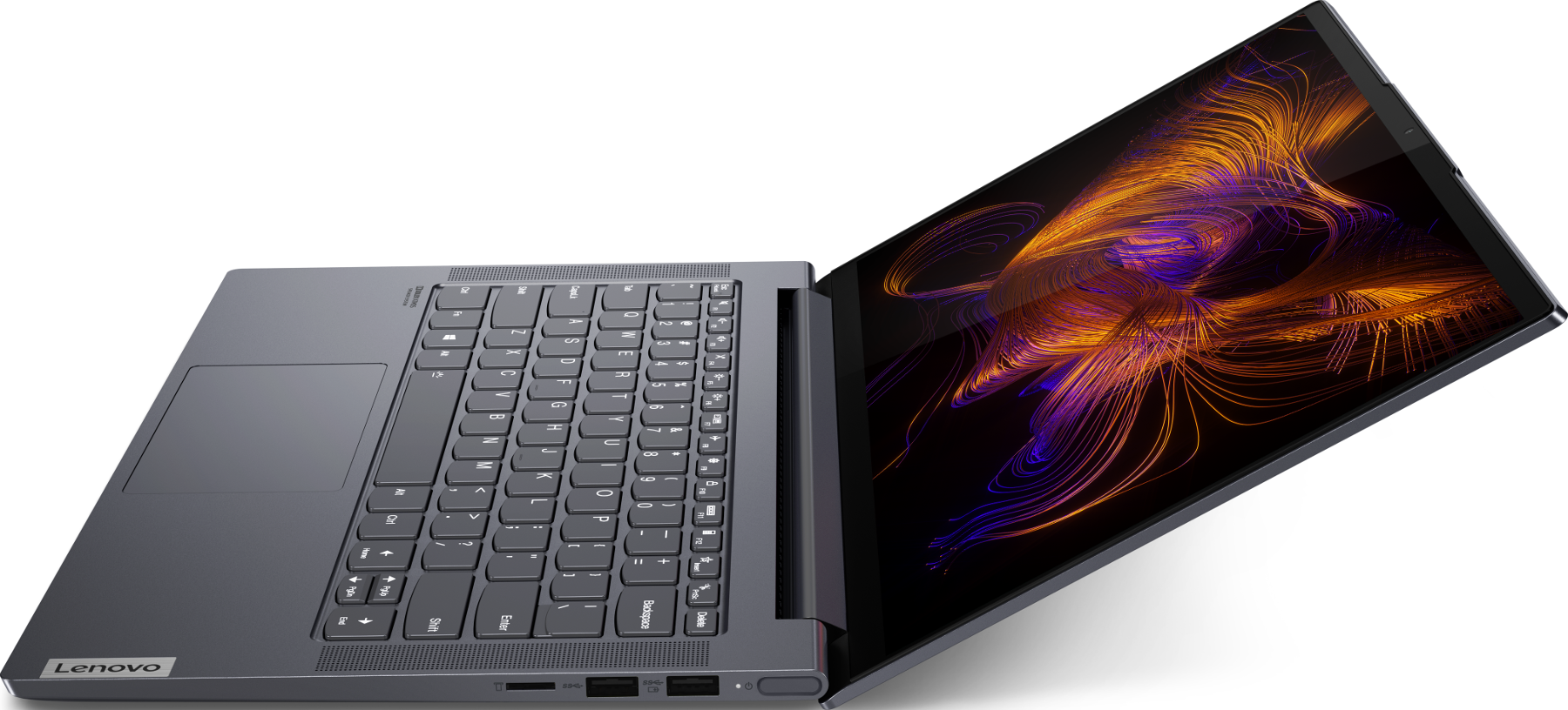 LENOVO-YOGA Yoga Slim 7i 14ITL05 - Notebook (14 ", 512 GB SSD, Schiefergrau)