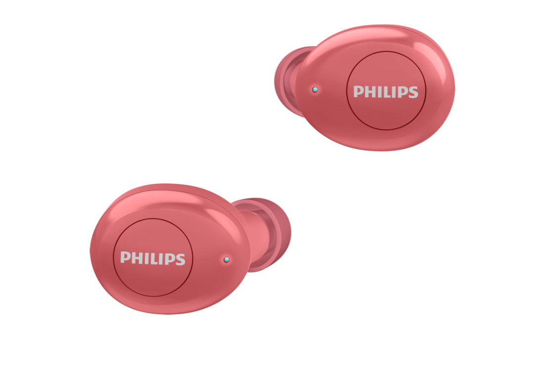 PHILIPS TAT2205WT/00, In-ear Kopfhörer Bluetooth Rot