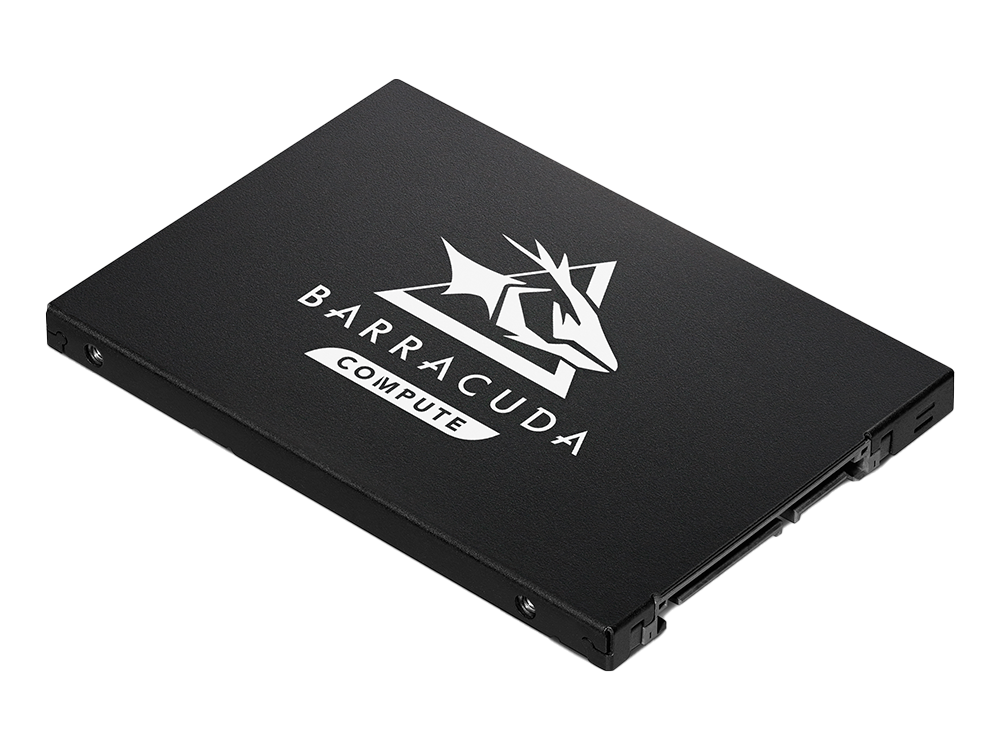 Disco duro SSD 240 GB - Seagate BarraCuda Q1, SATA a 6Gb/s, Escritura 550MB/s, 3D QLC, Negro