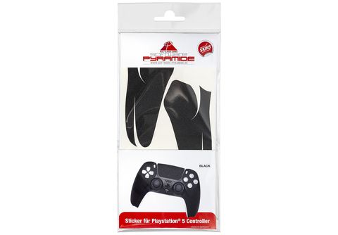 Skins PYRAMIDE - | SOFTWARE 5 Sticker 5, Playstation für Schwarz Controller (Black), Zubehör MediaMarkt PlayStation