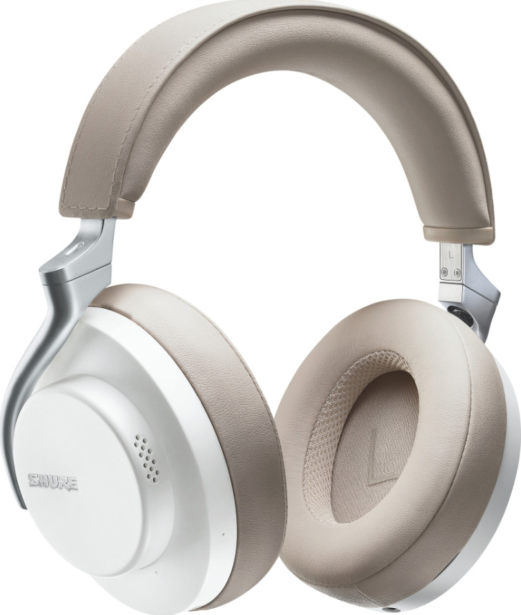 SHURE AONIC 50, Over-ear Kopfhörer Bluetooth Weiß