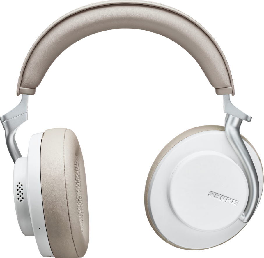 SHURE AONIC 50, Over-ear Kopfhörer Bluetooth Weiß