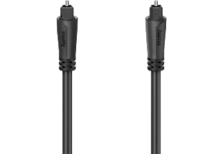 HAMA 00205133 - Câble audio à fibres optiques (Noir)