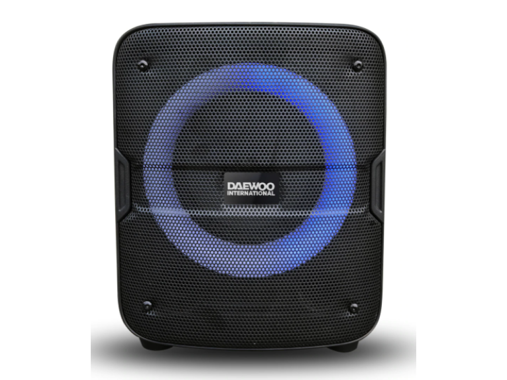 Daewoo Dsk388 Altavoz karaoke bluetooth 30w trolley portatil con inalambrico woofer 6.5 potencia 30 autonomía 5h