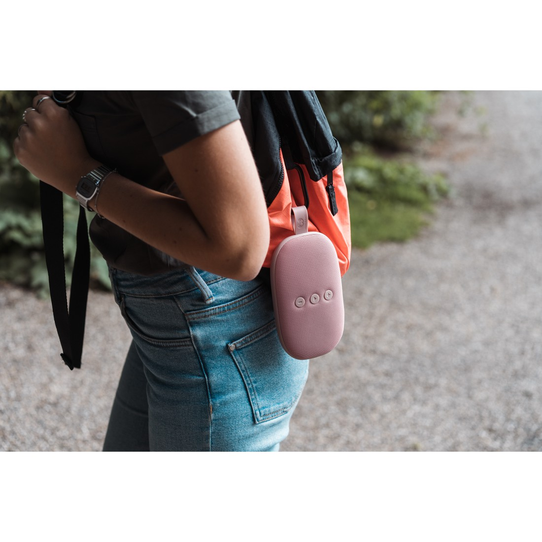 FRESH N REBEL Rockbox Bold X Bluetooth Lautsprecher, Pink