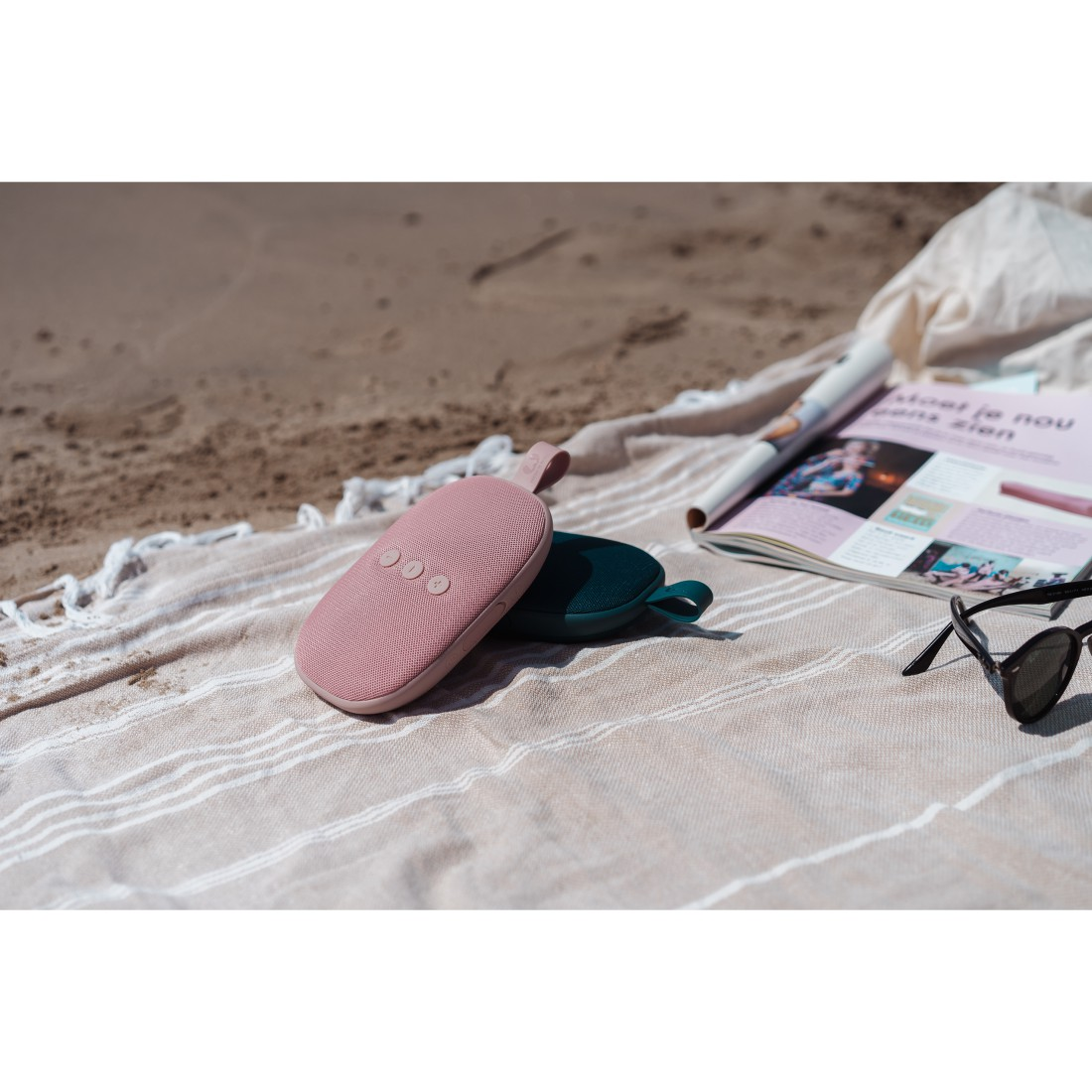 FRESH N REBEL Rockbox Bold X Bluetooth Lautsprecher, Pink
