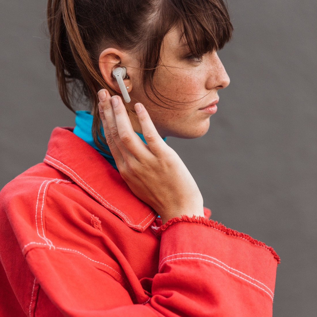 FRESH ‘N REBEL Twins, In-ear Kopfhörer Bluetooth Ice Grey