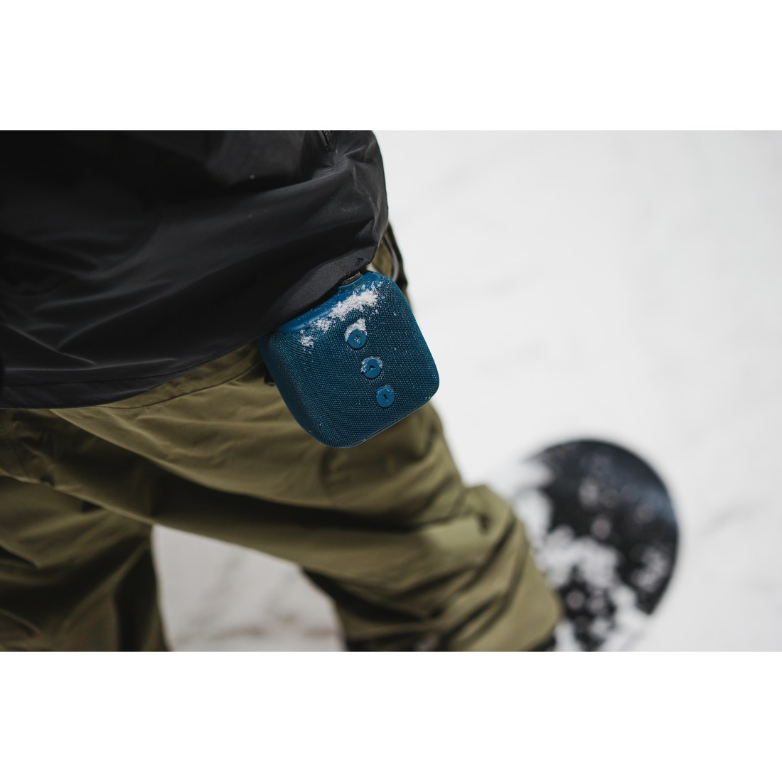 FRESH ‘N REBEL Rockbox Bold S Bluetooth Lautsprecher, Dunkelblau, Wasserfest
