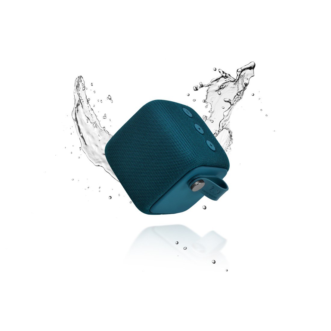 FRESH ‘N REBEL Rockbox Bold S Bluetooth Lautsprecher, Dunkelblau, Wasserfest