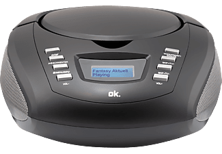 OK ORC 230 - Radio DAB+ stéréo avec CD et BT (DAB, DAB+, FM, Noir)