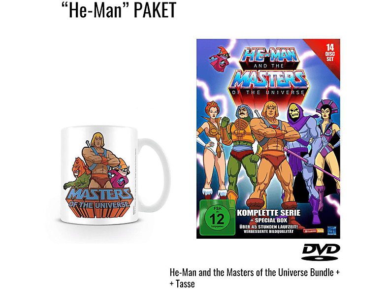 the Universe He-Man - and of DVD the Komplette Masters Serie