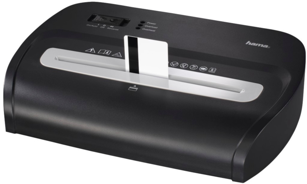 HAMA Papiervernietiger Premium M8 E4-P4-T5 Zwart (50545)