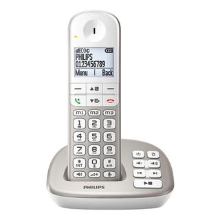 PHILIPS XL4951S/38 - Téléphone sans fil (Argent)