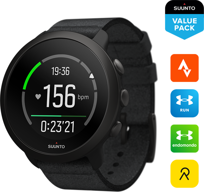 SUUNTO Smartwatch 3, Black