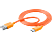 CELLULARLINE USB-kabel - USB-C Charge & Sync 1 m Oranje (USBDATATYCSMARTO)