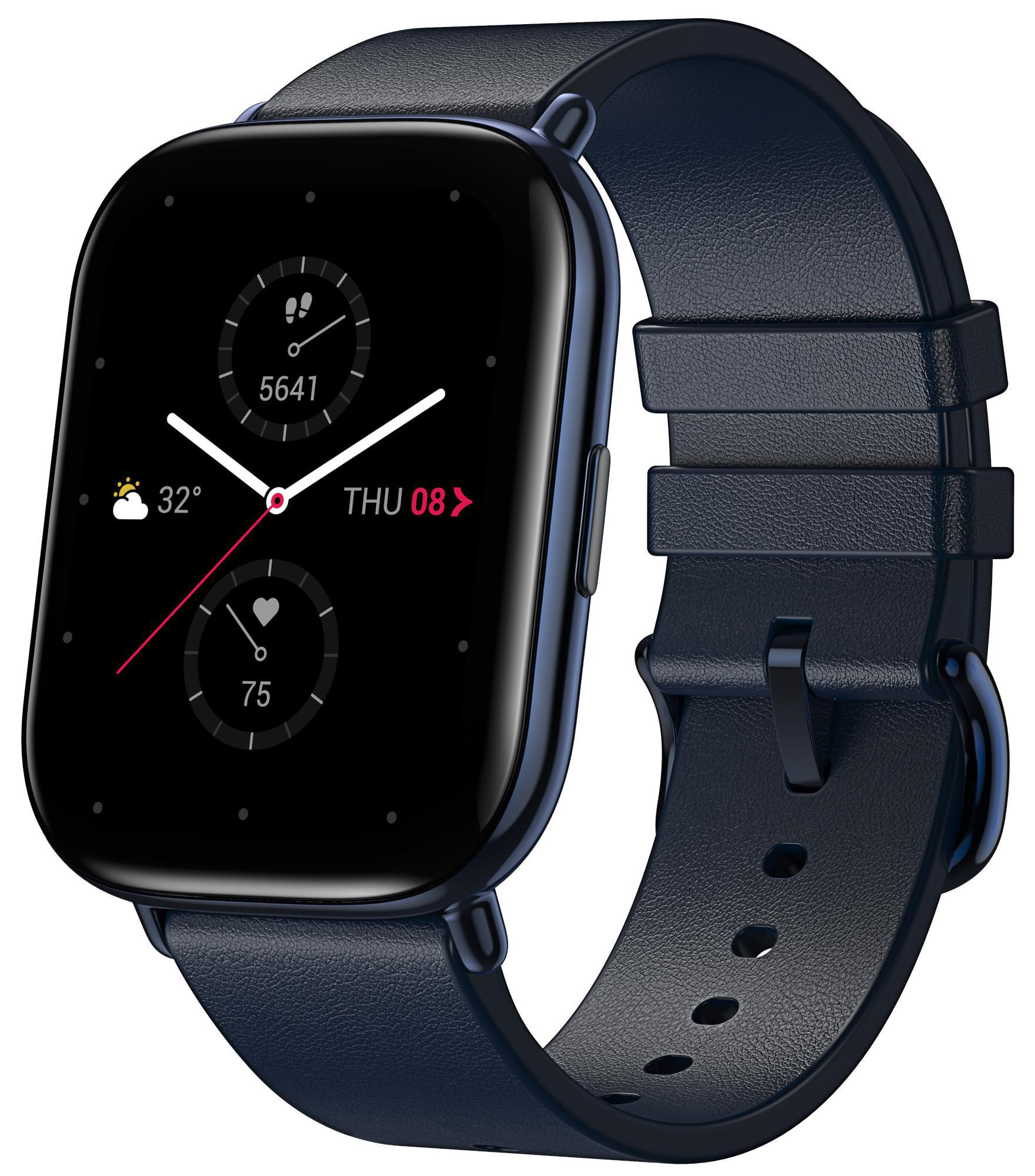 ZEPP E Quadrate, Smartwatch, 70 mm + 100 mm, Deep Sea Blue