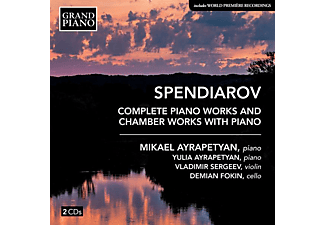 Ayrapetyan,M./Ayrapetyan,Y./Sergeev,V./Fokin,D. - Complete Piano Works And Chamber Works with Piano  - (CD)
