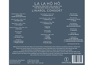 Linarol Consort - La La Hö Hö  - (CD)