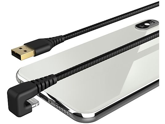 HAMA Câble USB - Lightning Gamer pour charge et données 1.5 m Noir (187221)