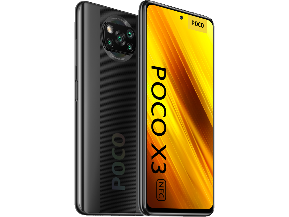 Móvil - POCO X3 NFC, Gris, 64 GB, 6 GB, 6.67" Full HD+, Snapdragon 732G, 5160 mAh, Android