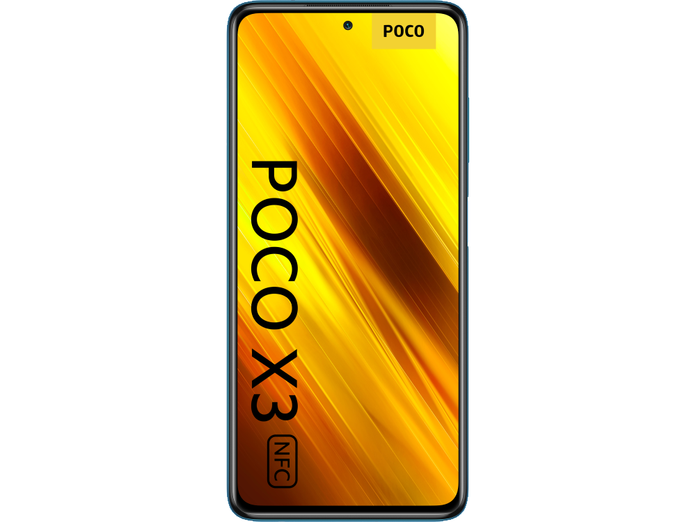 Móvil - POCO X3 NFC, Azul, 64 GB, 6 GB, 6.67" Full HD+, Snapdragon 732G, 5160 mAh, Android