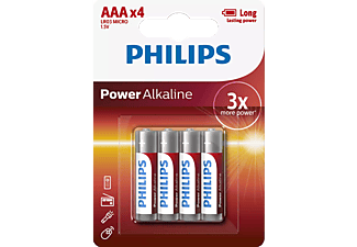 PHILIPS LR6P4B/05 Power Alkalin AA X4 Pil