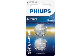 PHILIPS CR2032P2/01B Mini Düğme 2032 3V X2 Pil