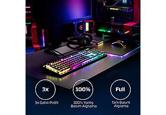 HYPERX Alloy Elite 2 RGB Mekanik Klavye Siyah_4