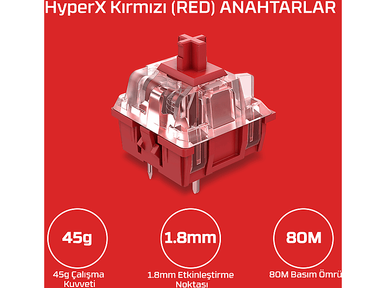 HYPERX Alloy Elite 2 RGB Mekanik Klavye Siyah_3