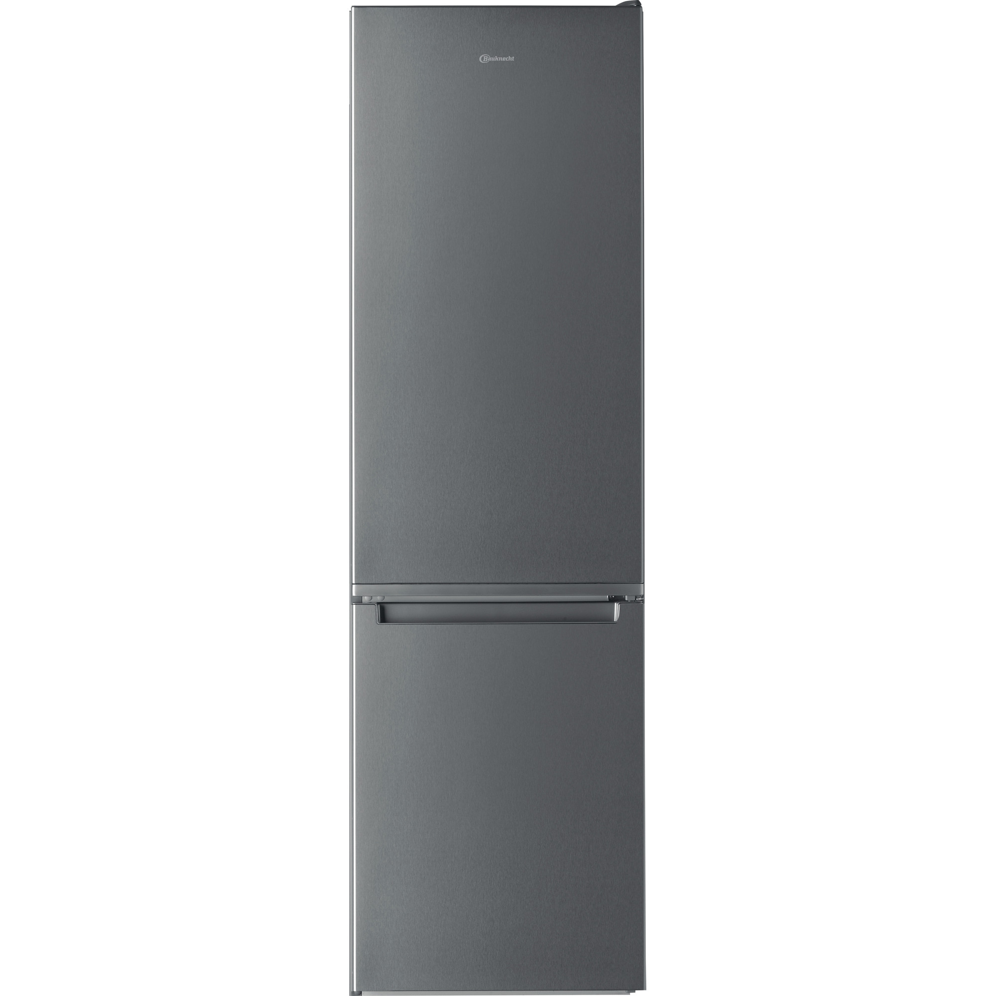BAUKNECHT KGNF 202 IN
 Kühlgefrierkombination (E, 364 l, 2027 mm hoch, Edelstahl-Optik)