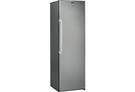 AMICA VKS 358 150 E Kühlschrank (E, 1855 mm hoch, Edelstahloptik)  Freistehende Kühlschränke | MediaMarkt