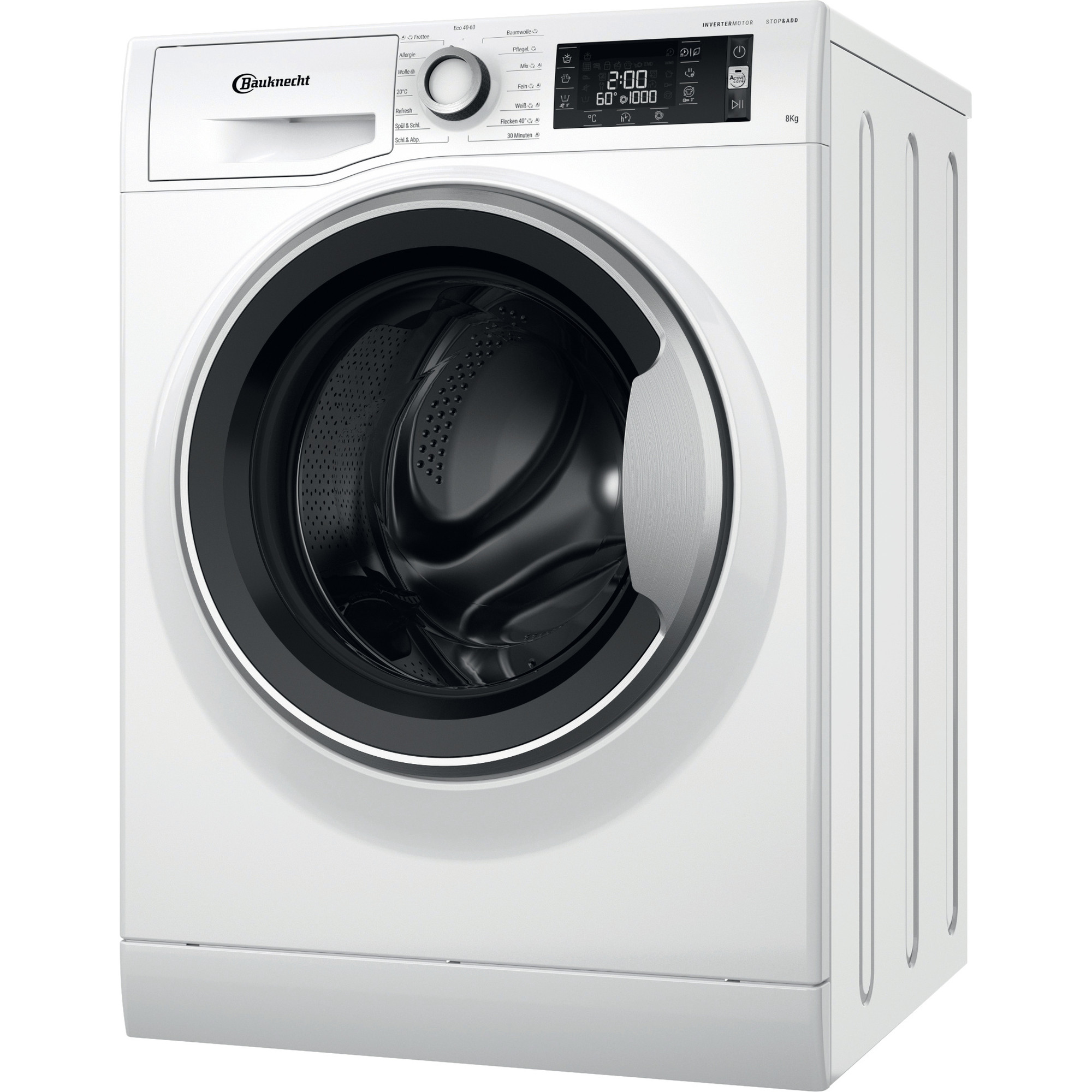 BAUKNECHT WM ELITE 816 C Waschmaschine (8 kg, 1551 U/Min., D)