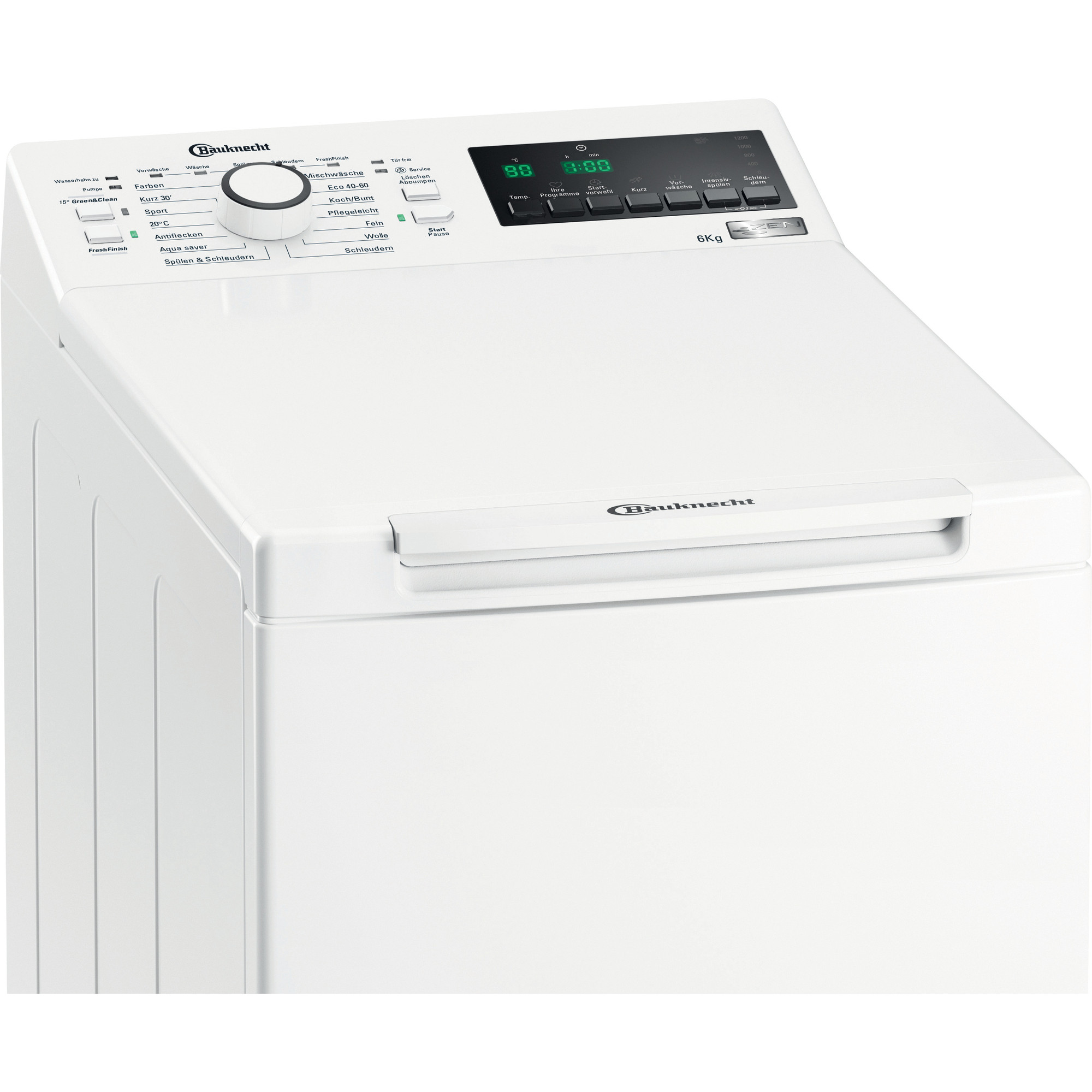 BAUKNECHT WMT ZEN 6 BD N Waschmaschine (6 kg, 1151 U/Min., C)
