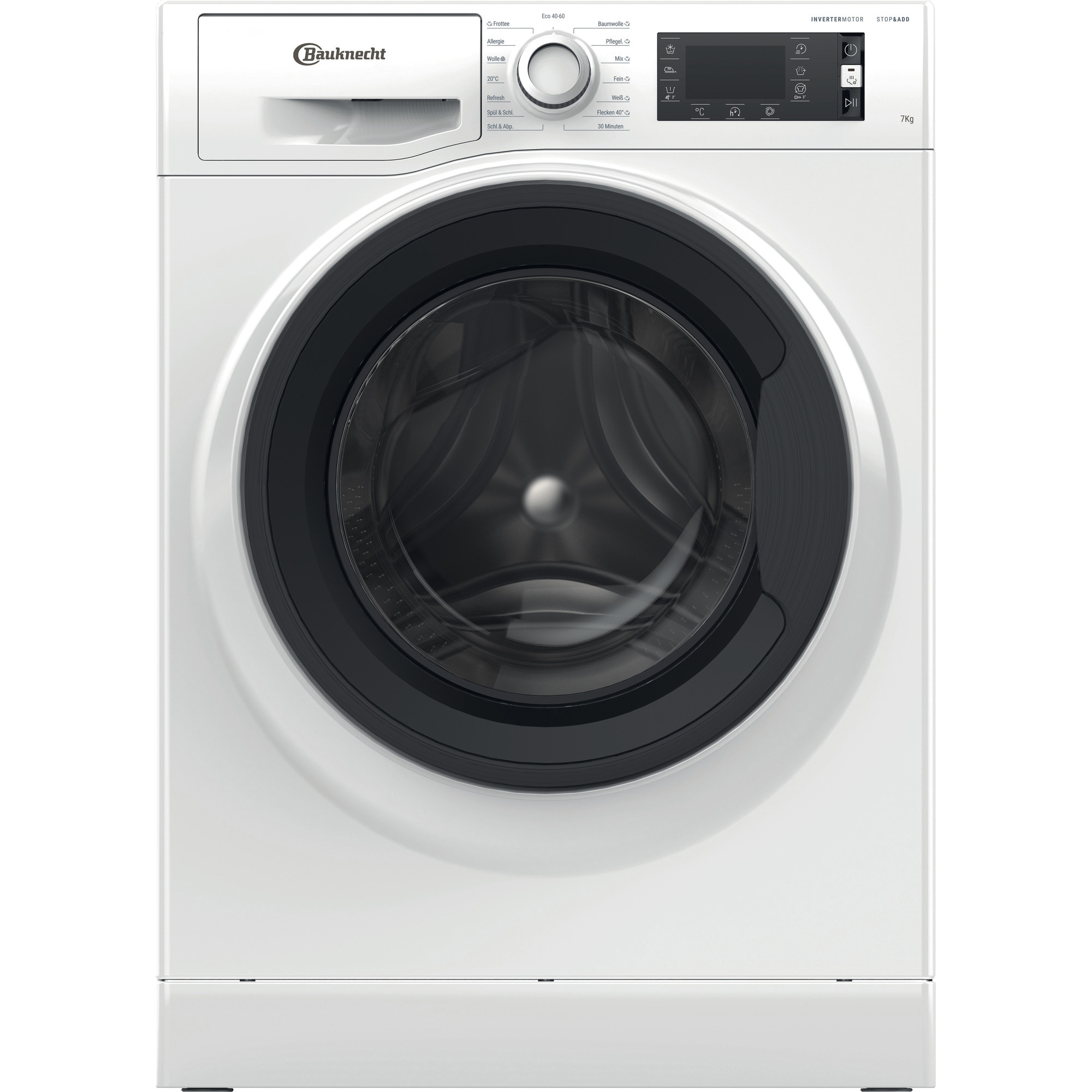 BAUKNECHT WM ELITE 722 C Waschmaschine (7 kg, 1351 U/Min., D)