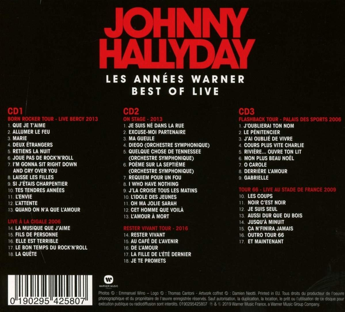 Johnny Hallyday - BEST OF  - (CD)