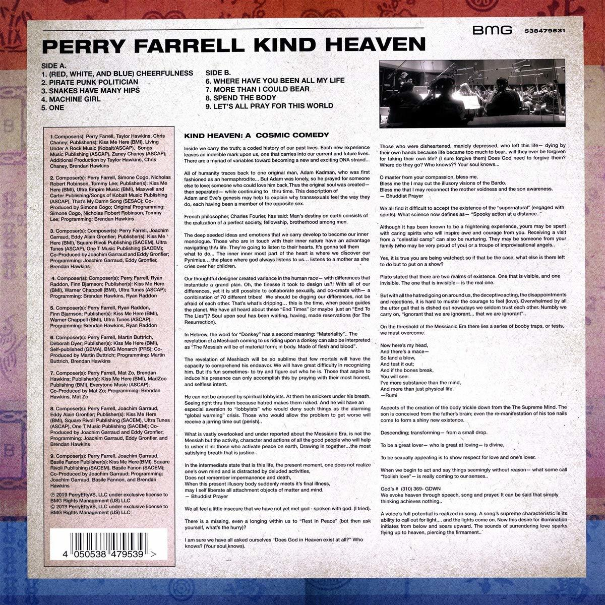 Farrell Kind Heaven - (Vinyl) - Perry