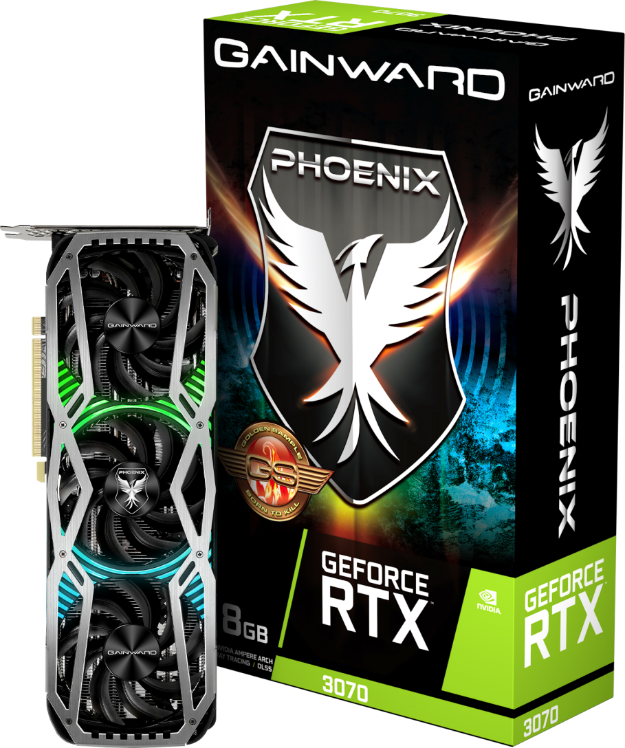 GAINWARD Grafikkarte GeForce RTX 3070 Phoenix Golden Sample 8GB (GA-3070RTX-PX-GS)