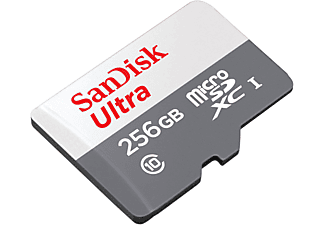 SANDISK Ultra®, Speicherkarte, Micro-SDXC microSD Extended Capacity (microSDXC), 256 GB, 100