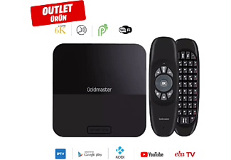 GOLDMASTER Netta 2 Android Media Box Siyah Outlet 1211227