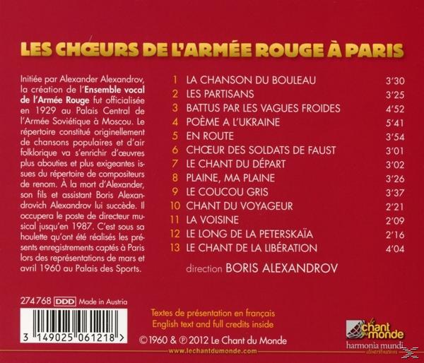 Rote Armee Chor - The Red Army Choir  - (CD)