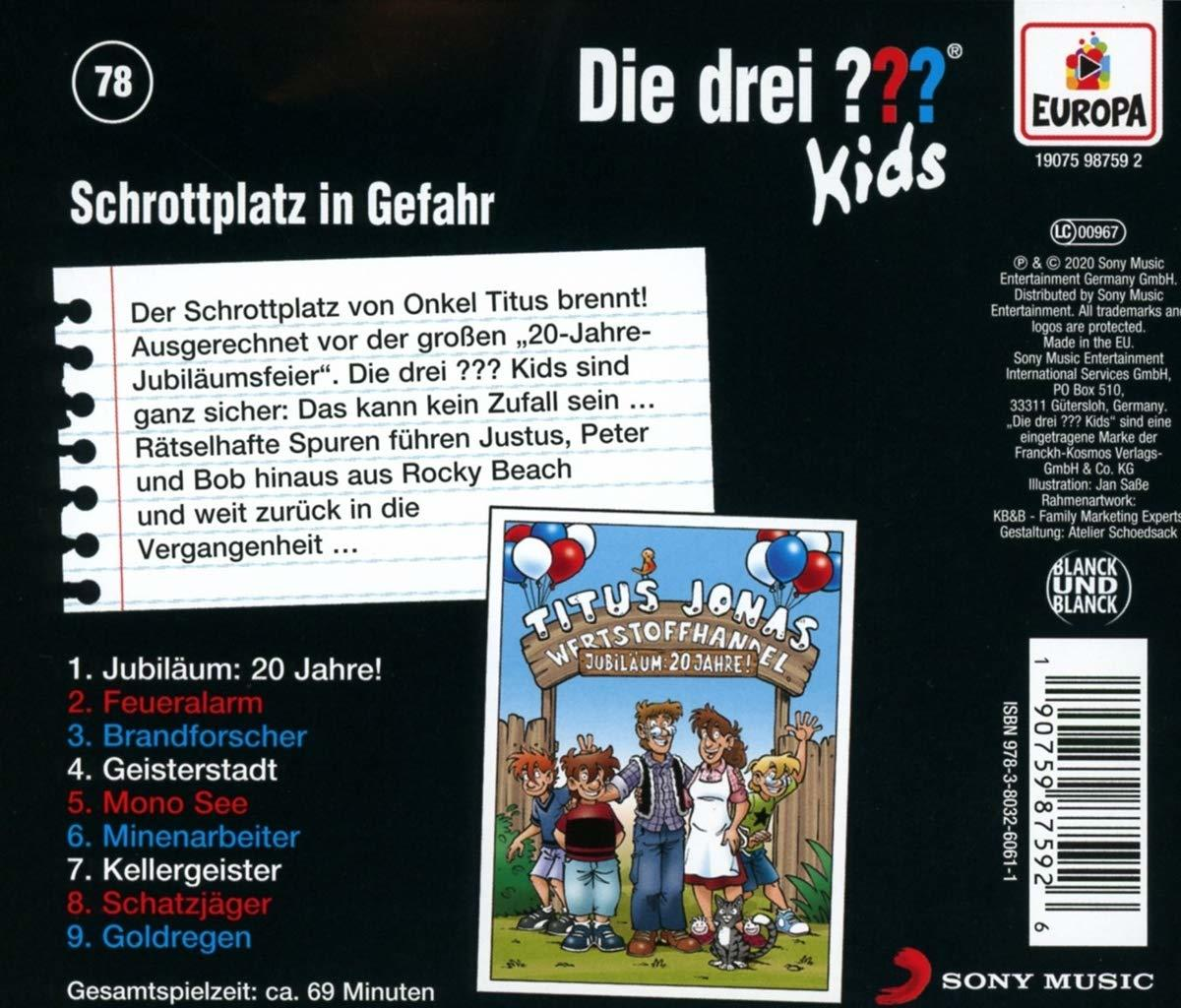 CD-Cover mit Zeichentrickfiguren und Text.