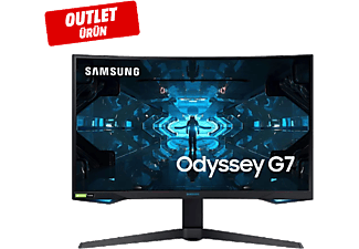 SAMSUNG Odyssey G7 27" 1ms 240HZ Curved QLED Gaming Monitör Outlet 1209806