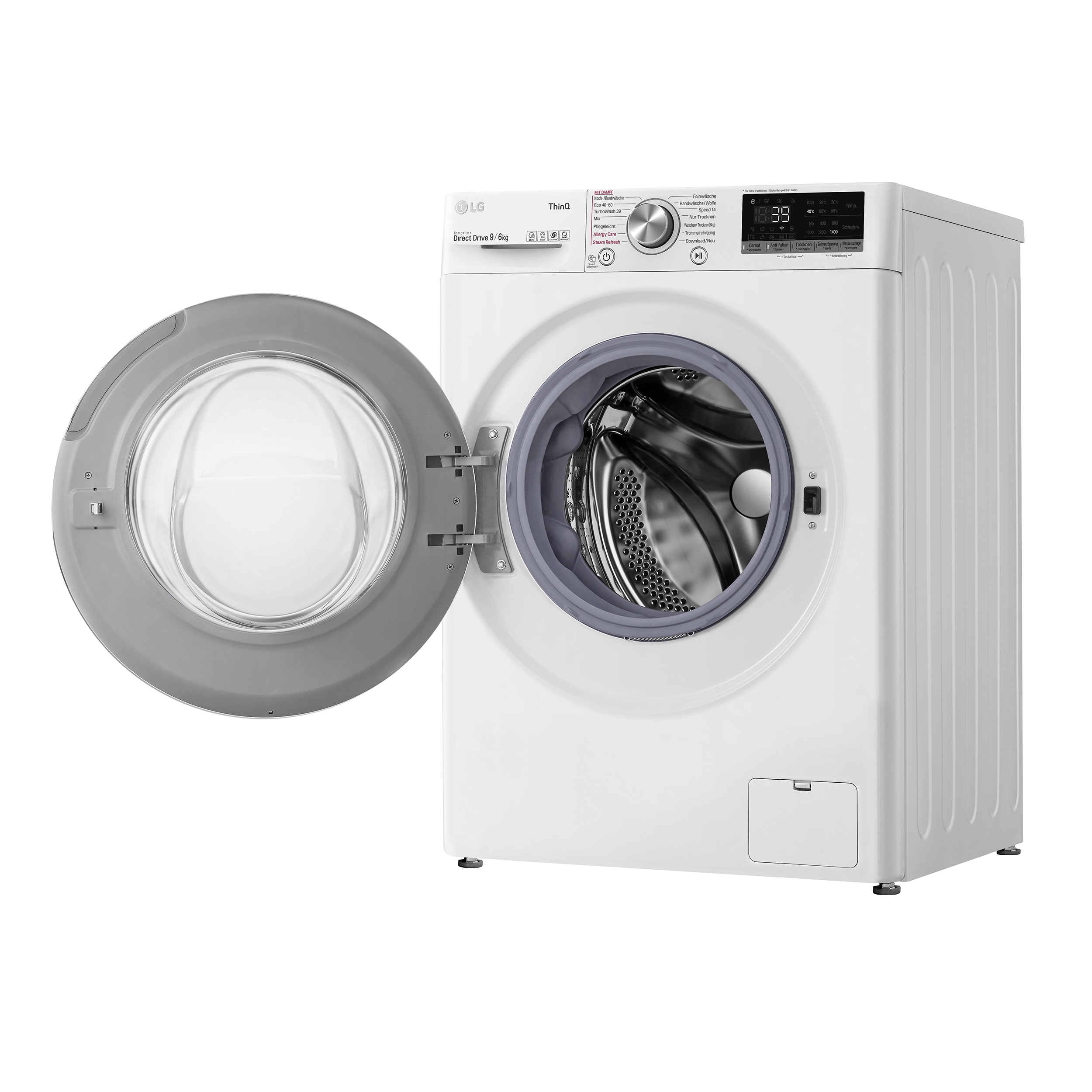 LG V7WD96H1A Waschtrockner (9 kg / 6 kg, 1360 U/Min.)
