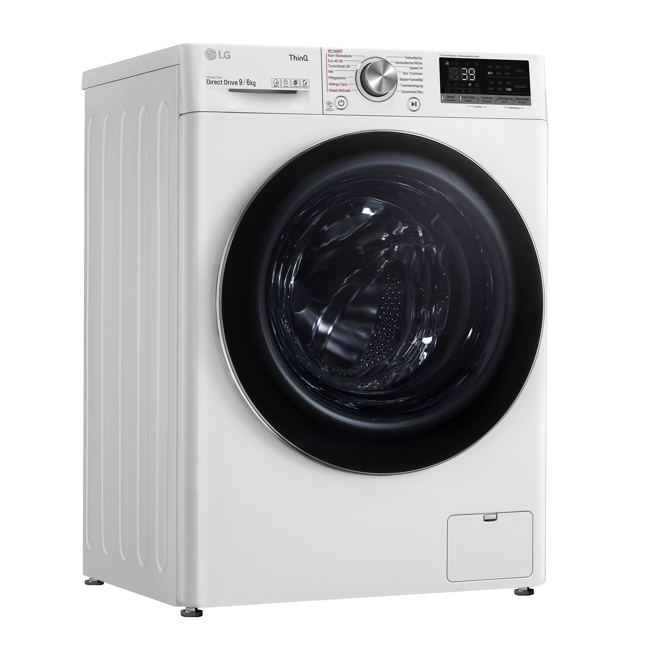 LG V7WD96H1A Waschtrockner (9 kg / 6 kg, 1360 U/Min.)