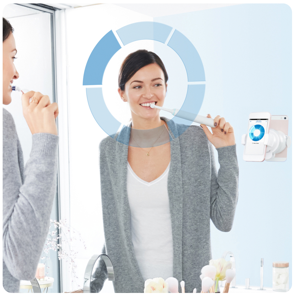 ORAL-B Genius 10900 CH-Edition - Elektrische Zahnbürste (Rosegold/Schwarz)