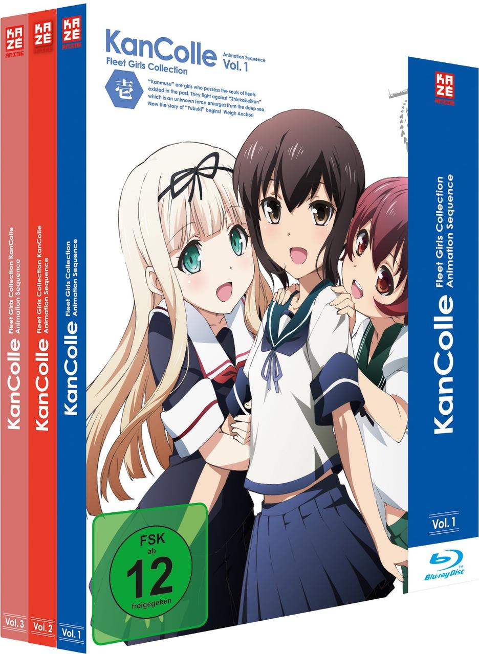 Collection Blu-ray KanColle Fleet – Girls – Gesamtausgabe