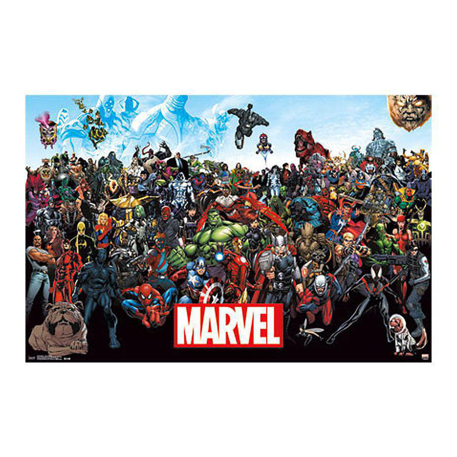 Poster 15 Großformatige Marvel Up Line Poster PYRAMID INTERNATIONAL