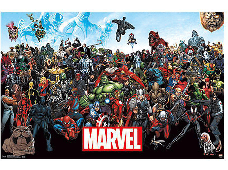 Poster 15 Großformatige Marvel Up Line Poster PYRAMID INTERNATIONAL
